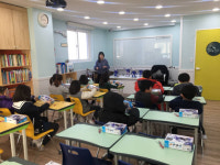 한국로봇융합연구원, 지진 피해 지역 포항 뜰안지역아동센터에서 로봇희망캠프 개최