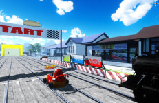 유오케이, 3월 섬진강기차마을 VR 레이싱 시뮬레이터 체험존 선봬