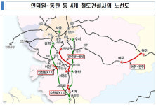 철도공단, 3조6700억원 대규모 신규 철도 설계사업 착수