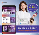 비즈아이솔루션, 모바일푸시 알림서비스 비즈푸시 새단장
