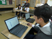 [르포]SW로 수학공부하니 우리 반은 수포자 없어요
