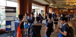 지오블루랩, 인니 IBM테크유 참가… 블록체인 통합 상품 지오비레저 현지 호평