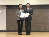 강채미 큐알티 실장, 근로자의 날 대통령상 수상