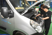 유럽 인기 밴 마스터…전기차로 변신