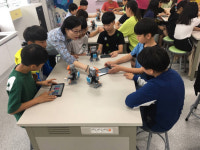 조선대 SW융합교육원, 전남 초등학생 로봇코딩교육 호응