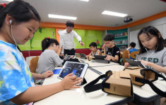 디지털교과서와 VR로 재미있는 과학수업