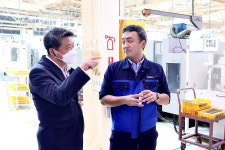 김학도 이사장 태림산업 스마트공장 구축현장 방문