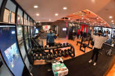 영업 재개한 피트니스 센터