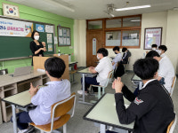 [꿈을 향한 교육]전자신문, 수원공업고 '21년 중소기업 이해연수' 교육 실시