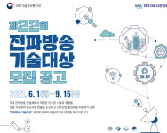 한국전파진흥협회, 제22회 전파방송기술대상 공모