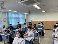 [꿈을 향한 교육]전자신문, 경기경영고 1학년 21년 중소기업 이해연수 교육 실시