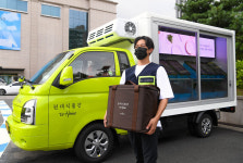 현대百, 퀵커머스 가세…전기트럭 이동형 물류창고 활용