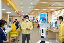 조경식 과기정통부 제2차관, 세종우체국 코로나-19 방역 현장 점검