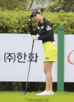 포토] 배경은, 2R 열심히 할게요
