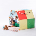 [유교전 유아교육전&베이비페어] 이오, 원하는 형태로 조립하는 플레이하우스 ‘키지하우스’ 소개