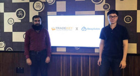 딥세일즈-트레이드키, AI 수출입 플랫폼 고도화 MOU 체결