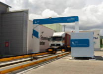 쎄크, 이동 설치형 컨테이너 검색 시스템 개발