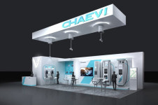 [CES 2022]대영채비, 북미 공략할 EV 초급속 충전기 공개