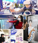 소프트웨이브에서 다양한 SW 체험하는 관람객