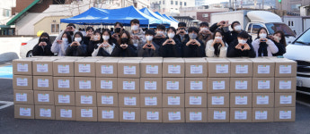 한국타이어 신입사원들, 소외계층 반찬·생필품 전달 봉사활동
