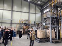 KMS, 퓨어실리콘 음극활물질 공장 준공