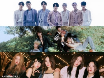 방탄소년단·TXT·르세라핌, 美 빌보드 메인서 롱런…핫100·빌보드200→글로벌 등 석권