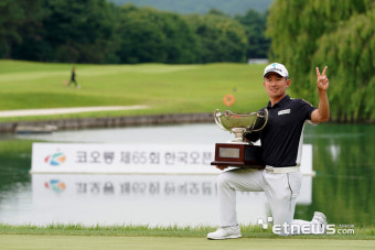 ‘37년만의 대기록’ 한승수, 한국오픈 우승... 우승상금 5억원 ‘잭팟’
