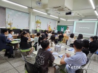 AI스마트광융복합협동조합, 광주지산초교서 AIoT 과학특강 실시…스마트 홈키트 실습 호응