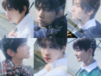 '하이브 새 그룹' TWS(투어스), 데뷔앨범 2차 오피셜컷 공개…촉촉한 순수감성 'Lucky'