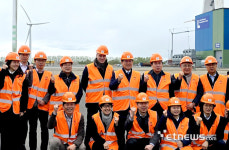 김영록 전남지사, 덴마크 상풍력 전주기 산업생태계 구축 현장 시찰