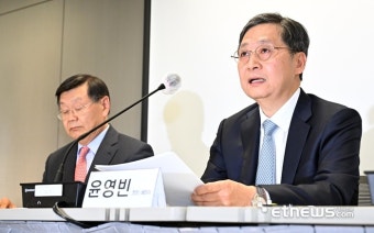 인사말 하는 윤영빈 초대 우주항공청장 내정자