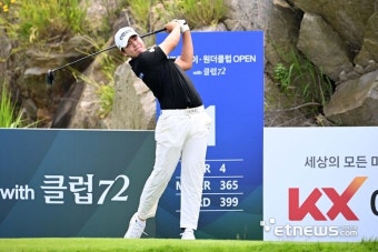 [비즈플레이·원더클럽 오픈] 장유빈, '우승을 향한 티샷'