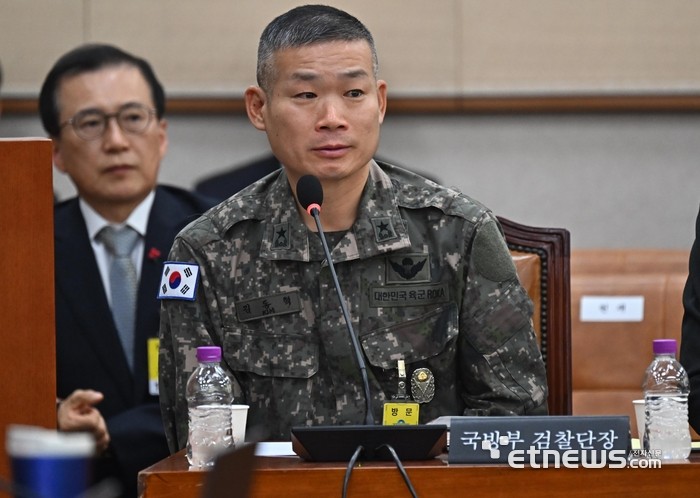 해병특검, 김동혁 전 국방부 검찰단장 수사 재소환