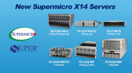 슈퍼솔루션, 슈퍼마이크로 인텔 제온 6 프로세서 기반 X14 서버 대량 출하 시작