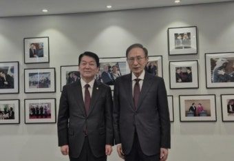 안철수, MB 만나 “트럼프·머스크와 같은 대학 나왔다”…'한미 외교' 자신