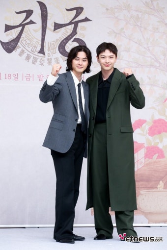 [ET포토] 김지훈-육성재, '브로맨스~'