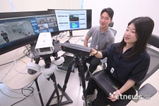 [포토] 재난, 사고 등에 대비한 AI 기반 지능형 영상보안 시스템