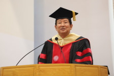 호서대, 강승구 케이원전자 회장 명예박사 수여…윤리경영·벤처 정신 높게 평가