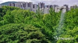 [포토]여름철 해충 드론으로 선제 방역