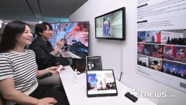 [포토] 인공지능(AI) 기술과 예술적 상상력이 결합된 특별 전시