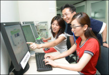 이레전자 구내식당 | 이레전자, 네트워크 모니터 출시