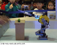 사람은 K-1, 로봇은 로보-1...로보원대회 개최