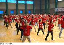 CJ시스템즈 임직원, 월드컵 응원 배우기