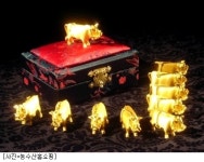 농수산홈, 금송아지 등 소띠해 경품 증정