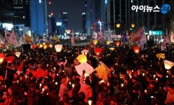 [포토]청와대를 향하는 풍등