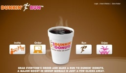 아이폰으로 던킨도너츠 단체주문 쉽게