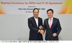 SK C&C-대만 홍하이, 중화권 공략 합작기업 설립 추진