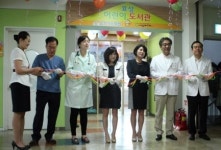 여원, 병원에 작은 도서관 만든다