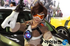 [포토]오버워치 캐릭터로 변신한 스파이럴 캣츠!