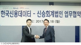 한국신용데이터, 신승회계법인과 세무관리 고도화 협약